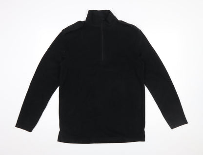 Mens UK Size M Churchill Black Pullover Sweatshirt