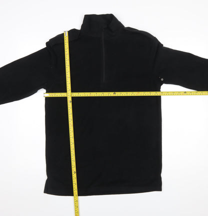 Mens UK Size M Churchill Black Pullover Sweatshirt