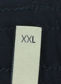 Womens UK Size 2XL Soyaconcept Relaxed Fit Cropped Black Trousers