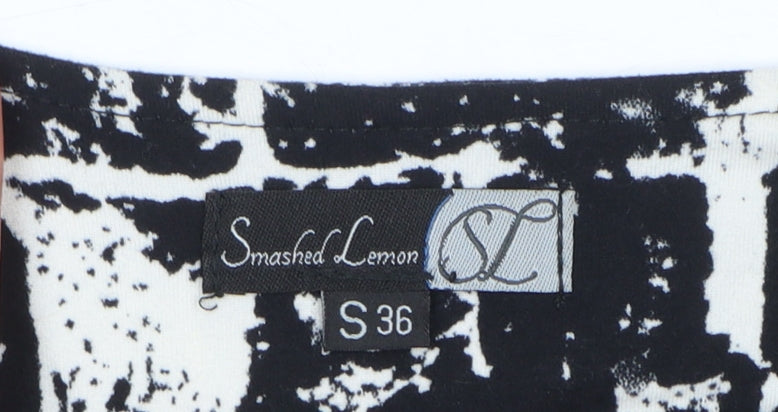 Womens UK Size 10 Smashed Lemon Sheath Dress