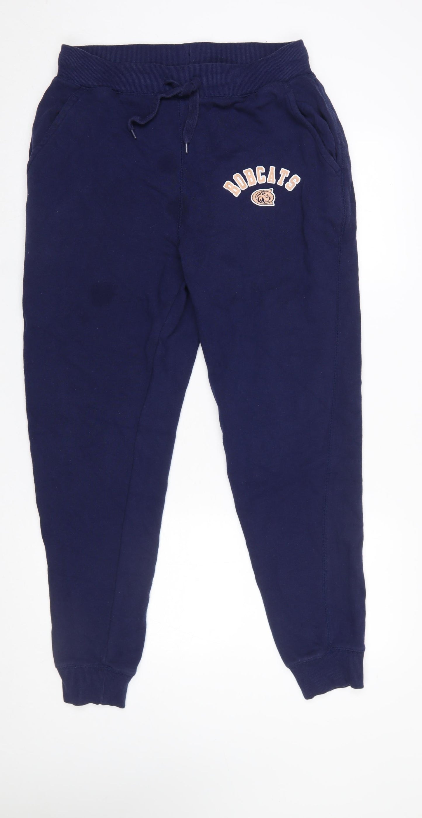 Mens UK Size L Holloway Regular Fit Jogger Blue Trousers