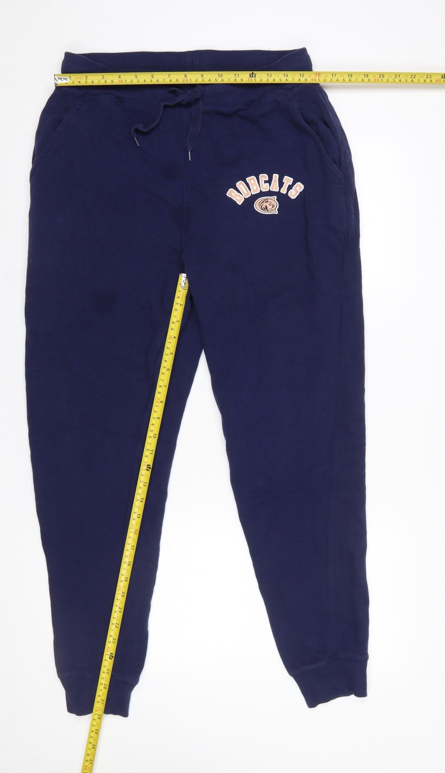 Mens UK Size L Holloway Regular Fit Jogger Blue Trousers