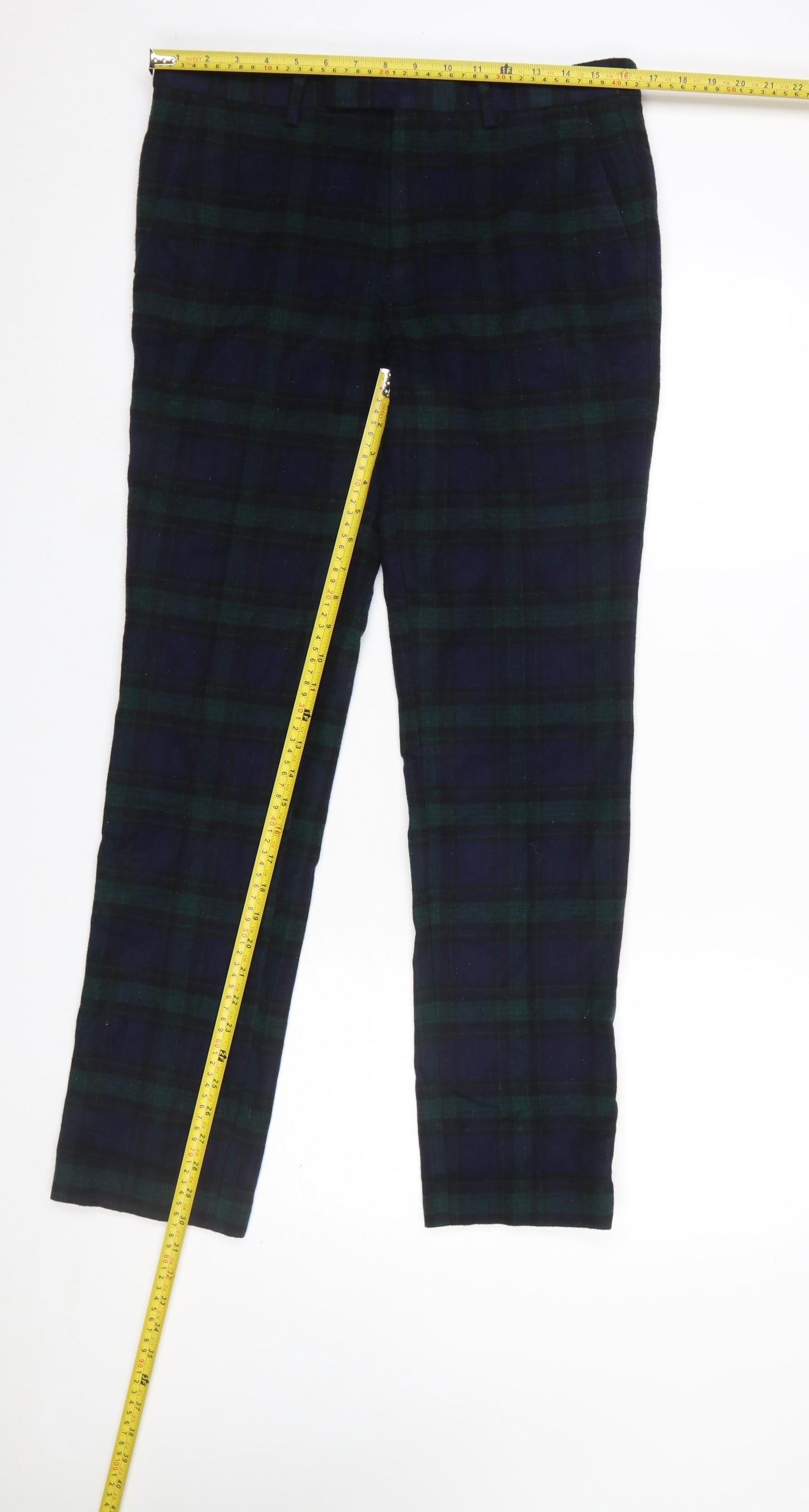 Mens UK Size 30 Twisted Tailor Slim Fit Formal Multicoloured Trousers