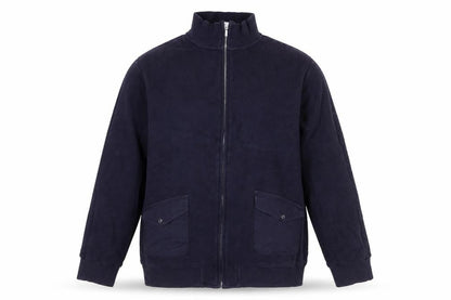 Womens UK Size 12 casualclub Blue Full Zip Jumper