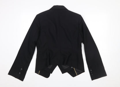 Womens UK Size 12 H&M Regular Black Suit Jacket
