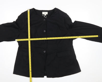 Womens UK Size 20 Marks and Spencer Regular Black Blazer