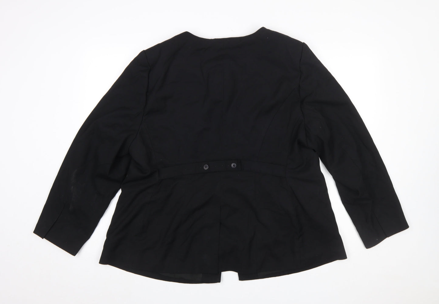 Womens UK Size 20 Marks and Spencer Regular Black Blazer
