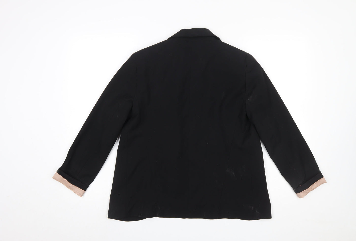 Womens UK Size 10 Topshop Regular Black Blazer