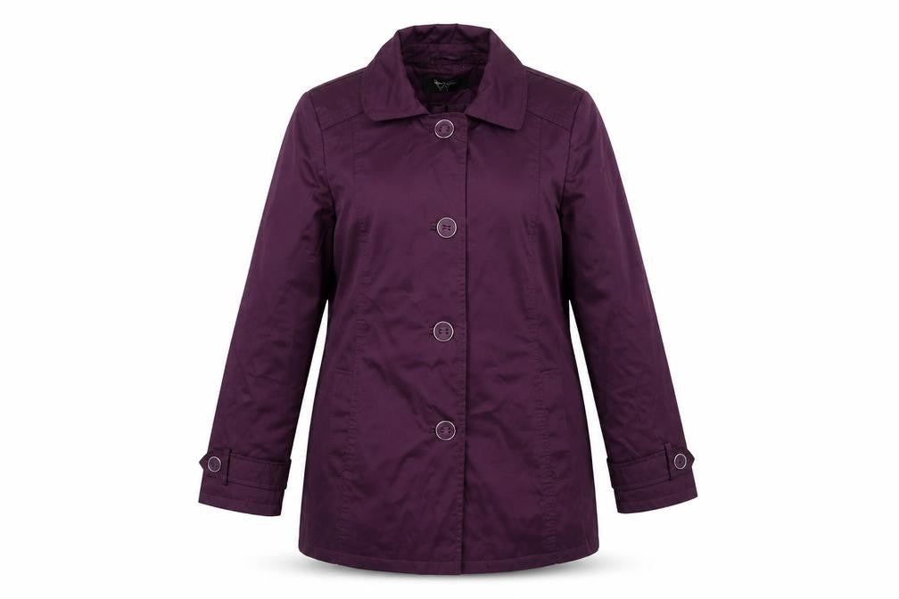 Womens UK Size 14 BHS Purple Overcoat