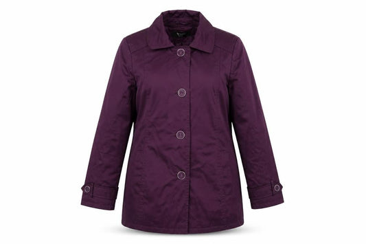 Womens UK Size 14 BHS Purple Overcoat