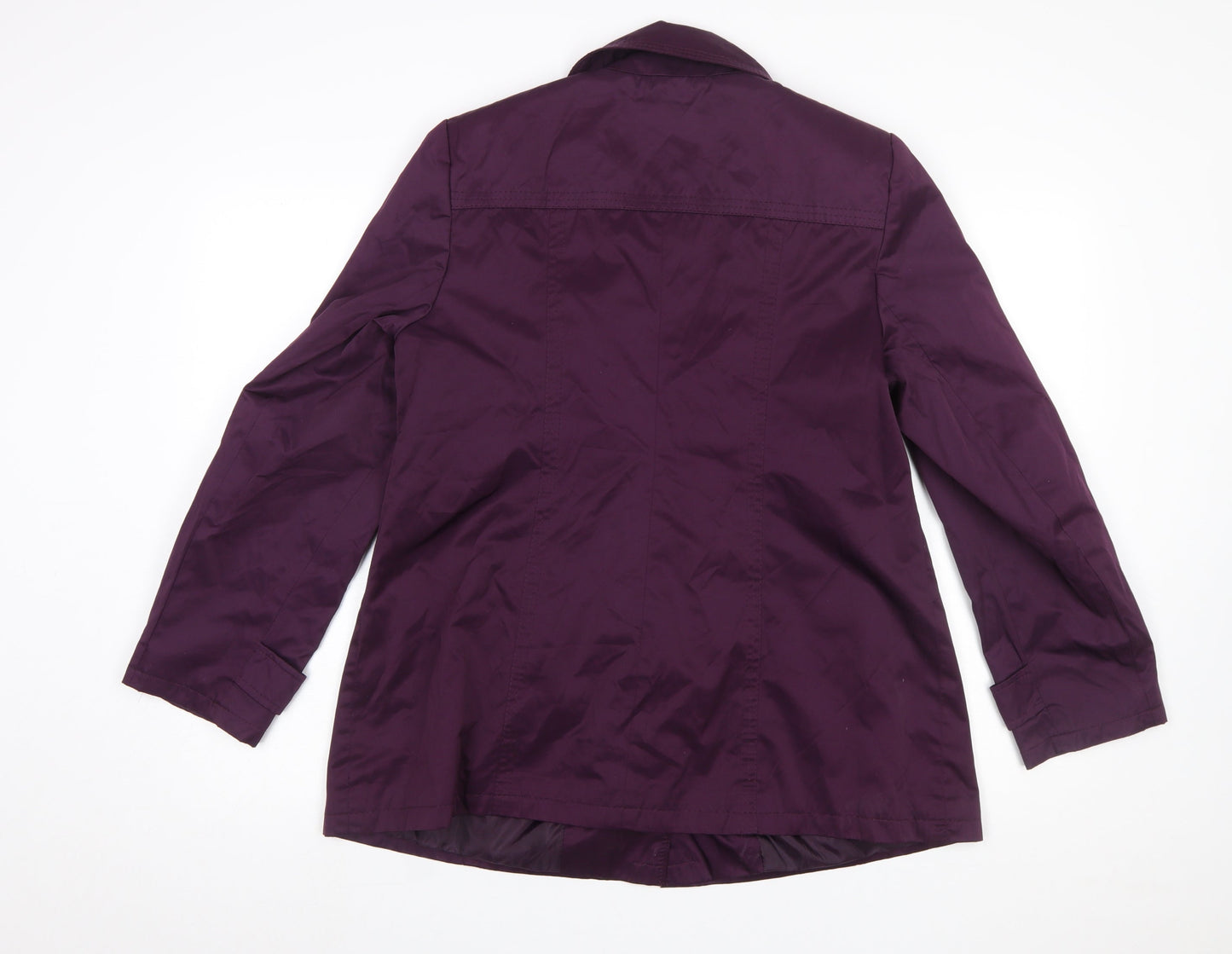 Womens UK Size 14 BHS Purple Overcoat