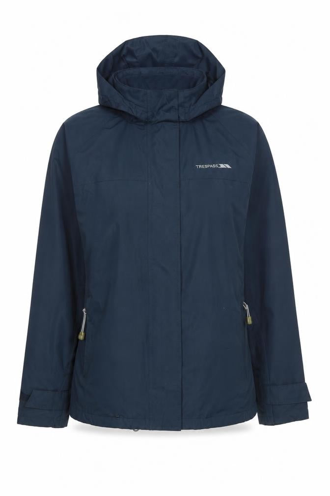 Womens UK Size L Trespass Blue Rain Coat