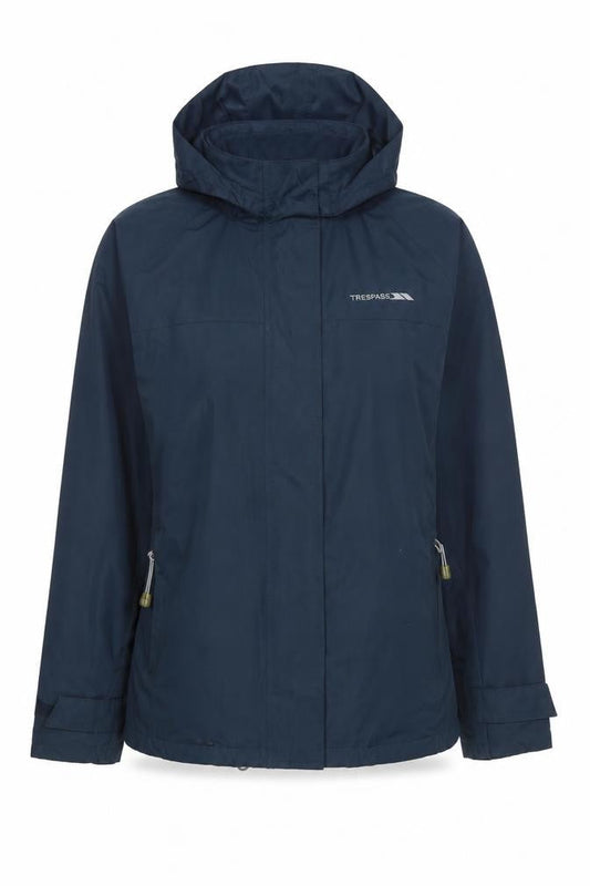 Womens UK Size L Trespass Blue Rain Coat