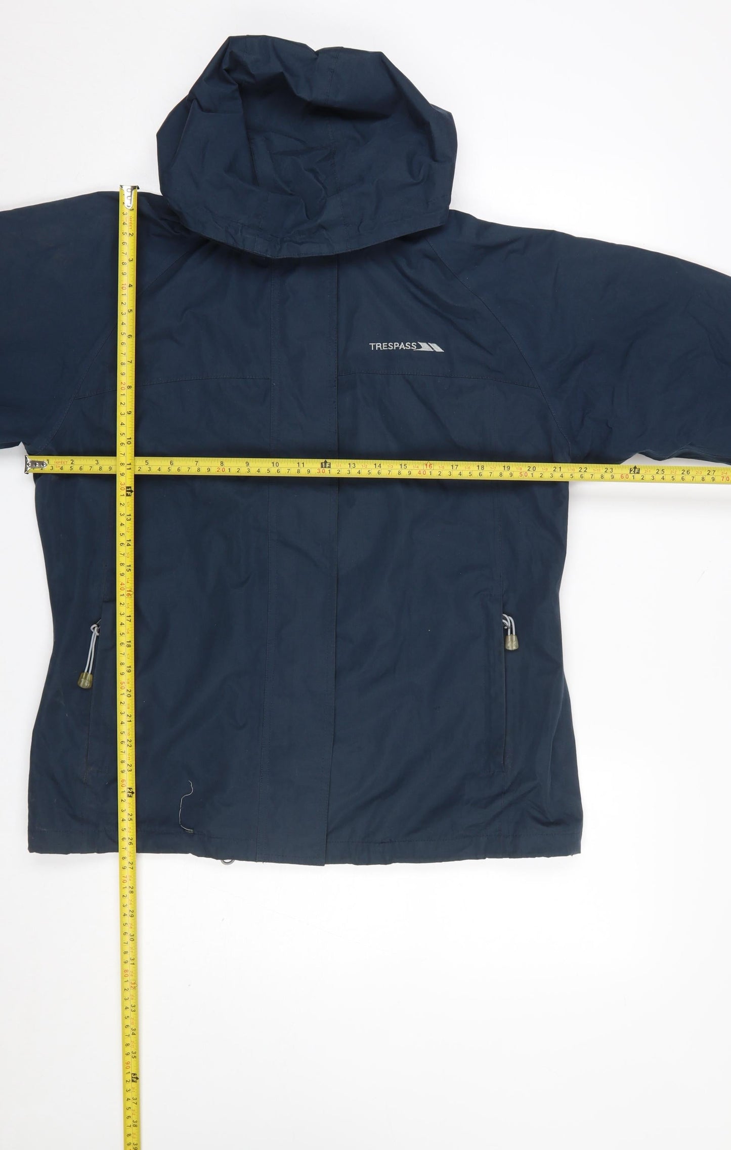 Womens UK Size L Trespass Blue Rain Coat