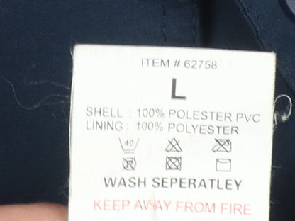Womens UK Size L Trespass Blue Rain Coat