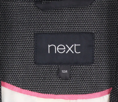 Next Women’s Black Size 10R Slim Fit Single-Breasted Blazer