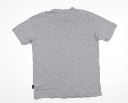 Mens UK Size M Napapijri Grey  T-Shirt