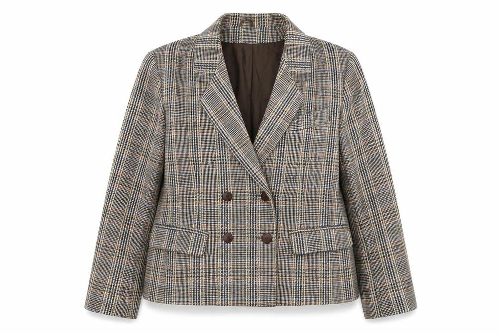 Womens UK Size 14 C&A Regular Brown Blazer