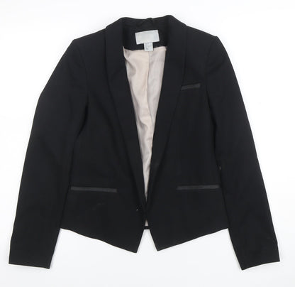 Womens UK Size 6 H&M Regular Black Blazer