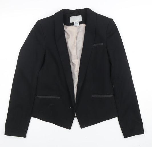 Womens UK Size 6 H&M Regular Black Blazer