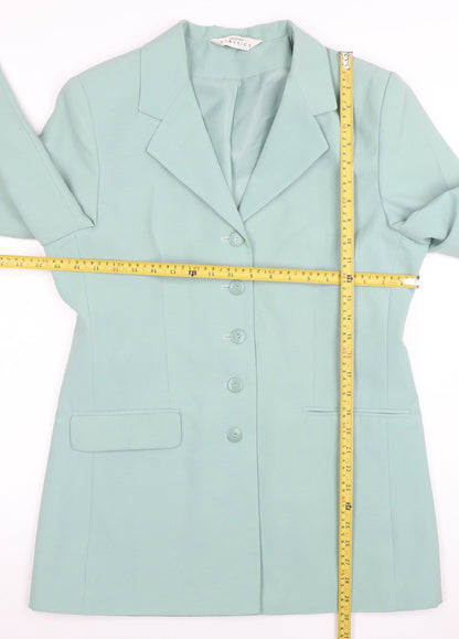 Womens UK Size 12 Modern Classics Regular Green Blazer