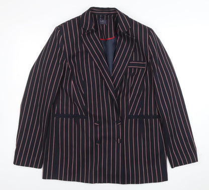 Womens UK Size 12 Marks and Spencer Regular Blue Blazer