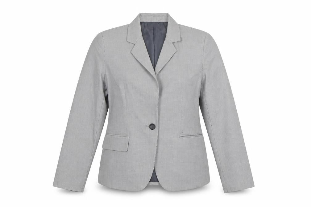 Womens UK Size 12 Zara Basic Regular Grey Blazer