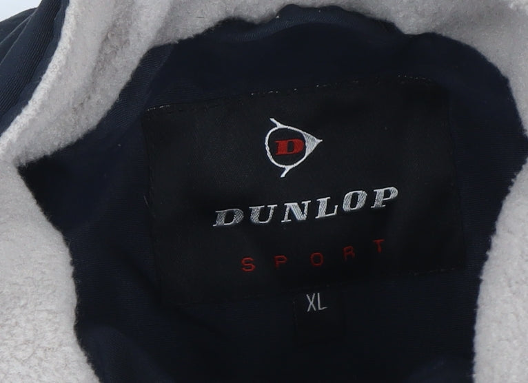 Mens UK Size XL Dunlop Blue Puffer Jacket