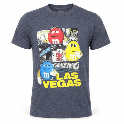 Mens UK Size S M&M's Blue  T-Shirt