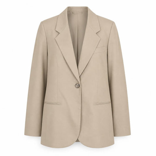 Womens UK Size XS H&M Regular Beige Blazer