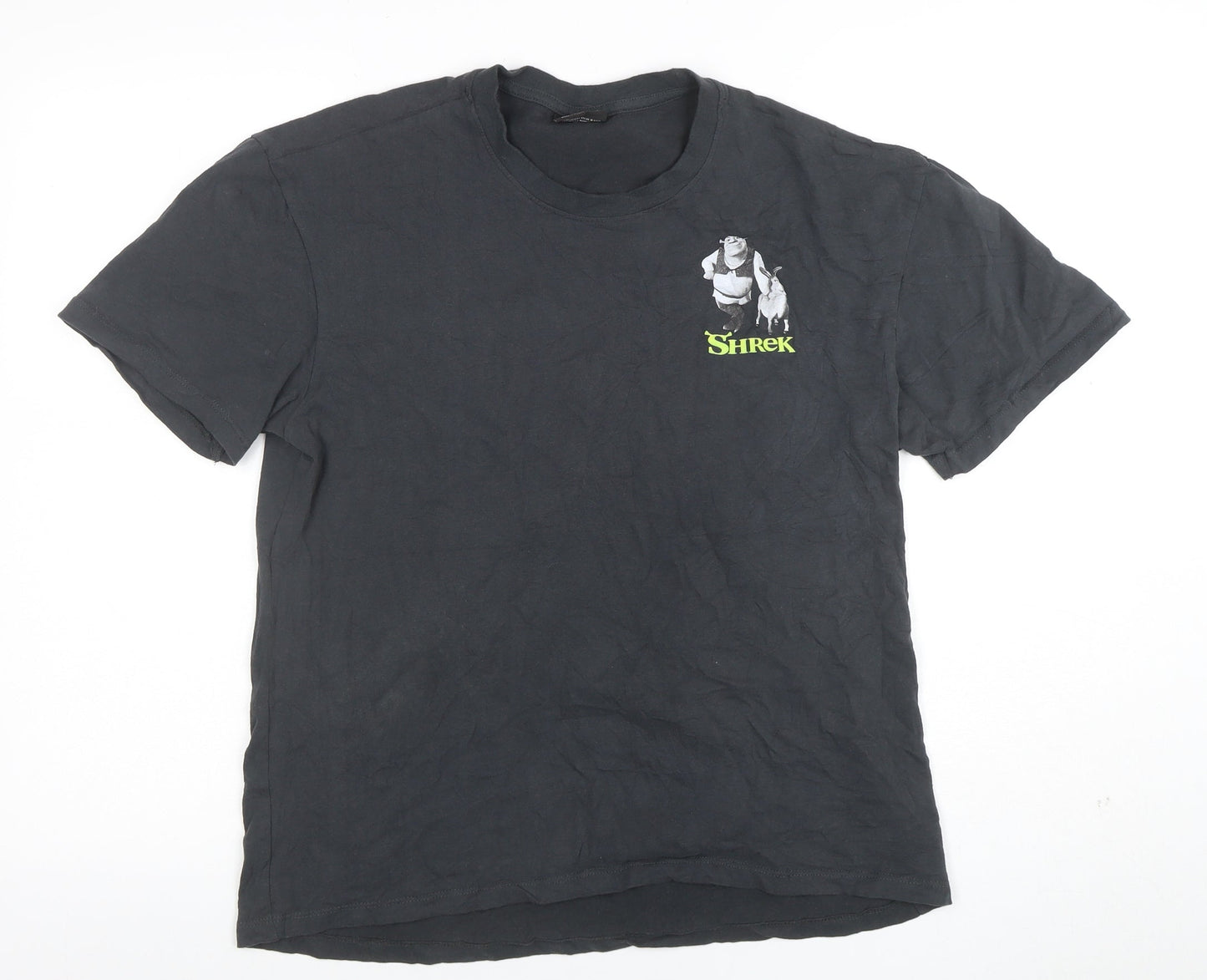 Mens UK Size S DreamWorks Black  T-Shirt