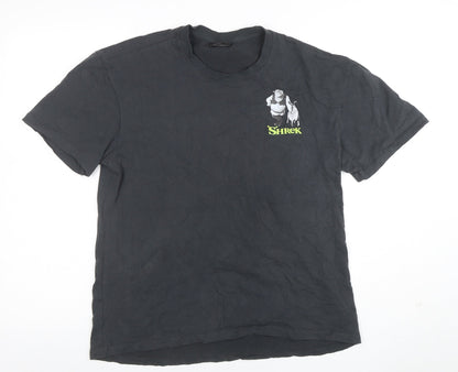Mens UK Size S DreamWorks Black  T-Shirt