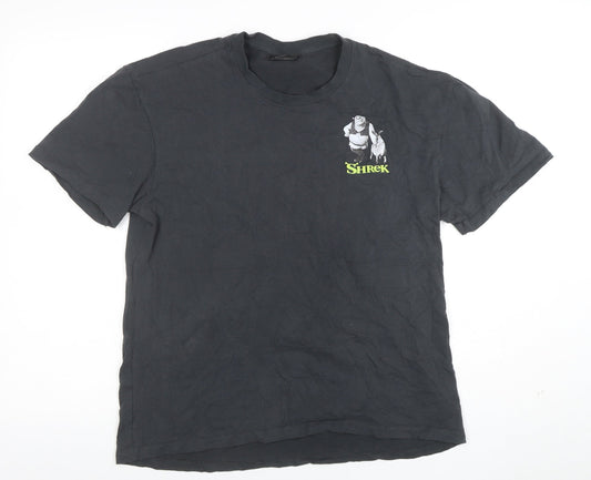 Mens UK Size S DreamWorks Black  T-Shirt