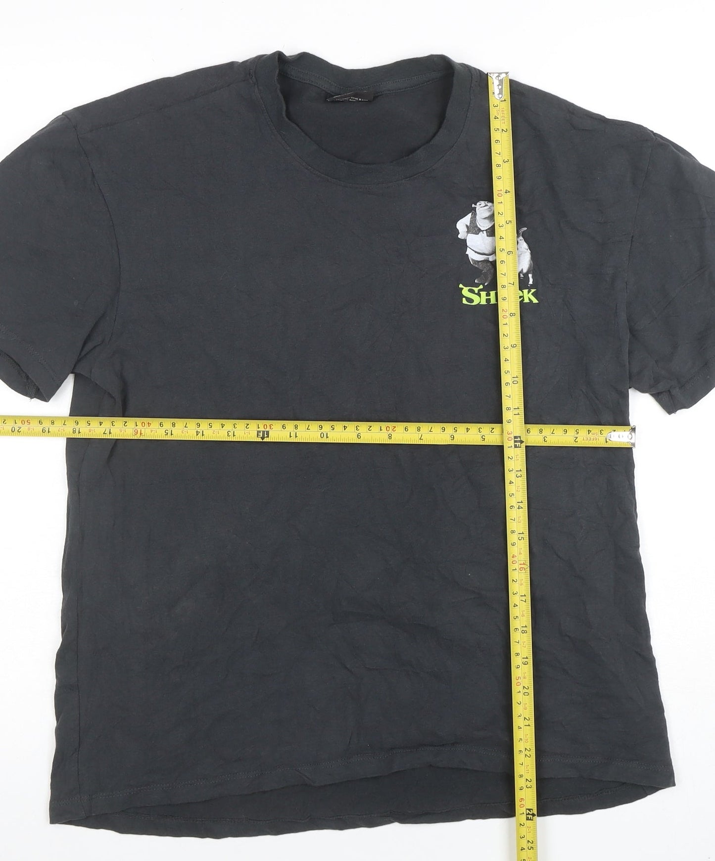 Mens UK Size S DreamWorks Black  T-Shirt