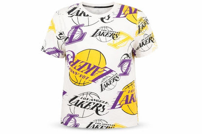 Womens UK Size L NBA Multicoloured Basic T-Shirt