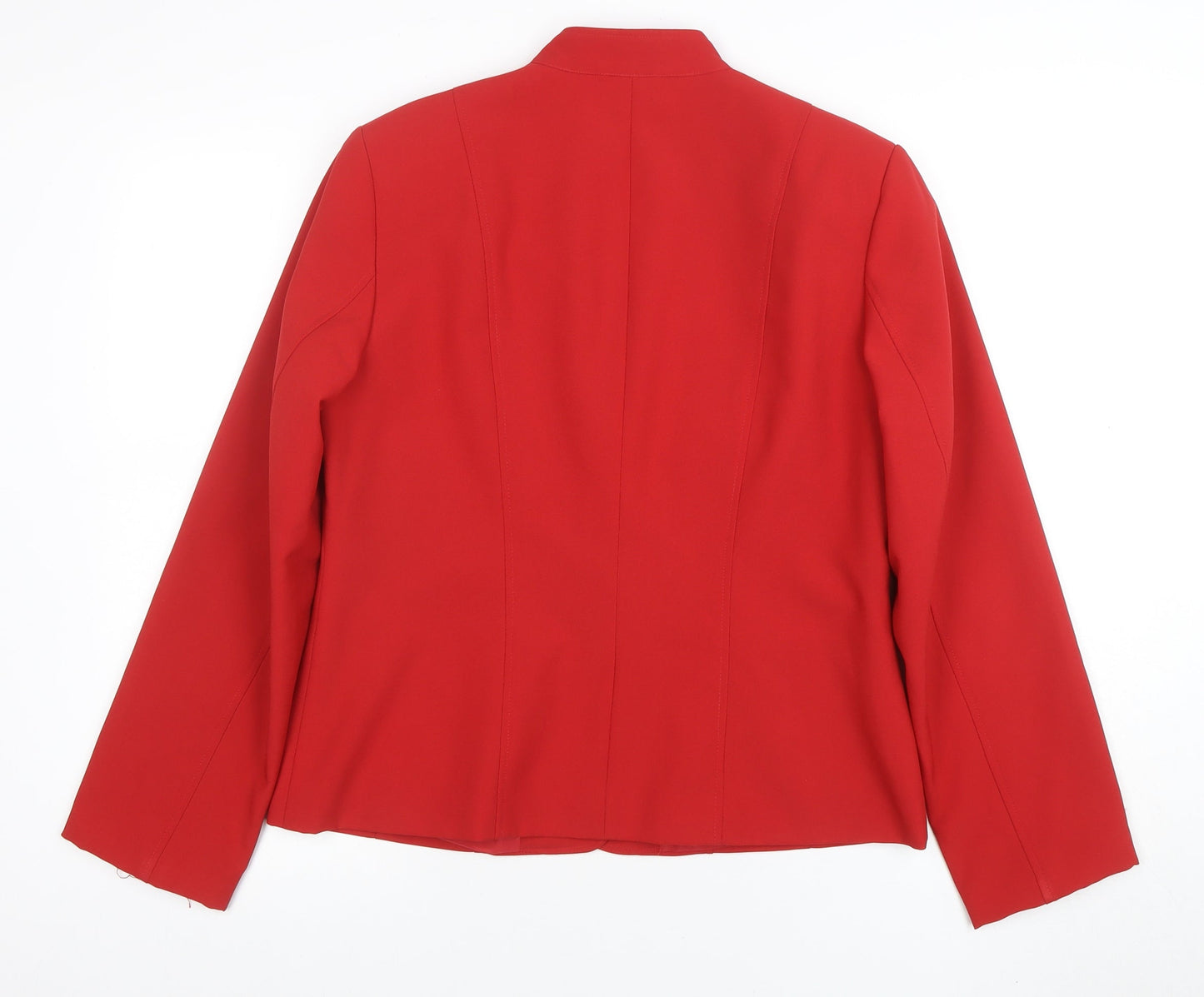 Womens UK Size 14 Marks and Spencer Regular Red Blazer