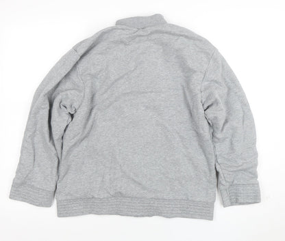 Girls UK Size 12-13 Years Nike Grey Bomber Jacket