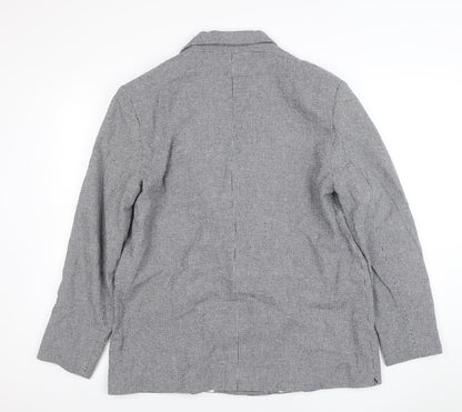 Womens UK Size 14 Zara Regular Grey Blazer