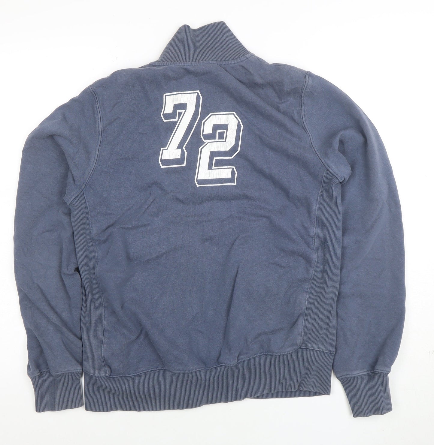 Womens UK Size L Nike Blue Full Zip Sweatshirt