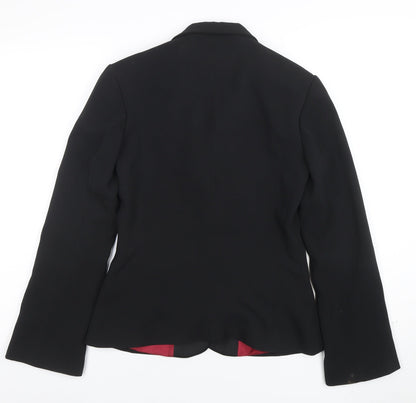 Womens UK Size 8 River Island Regular Black Blazer