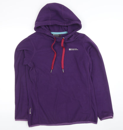Womens UK Size 12 Mountain Warehouse Purple Pullover Hoodie