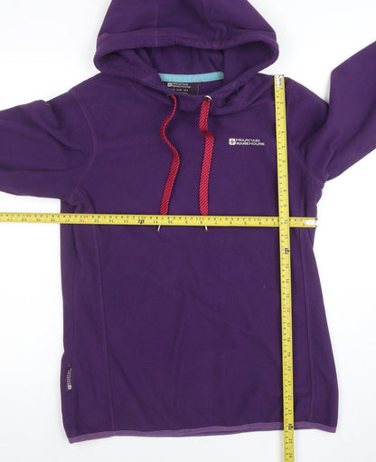 Womens UK Size 12 Mountain Warehouse Purple Pullover Hoodie