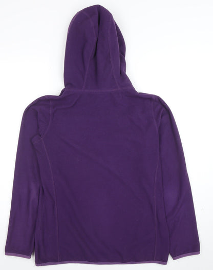 Womens UK Size 12 Mountain Warehouse Purple Pullover Hoodie