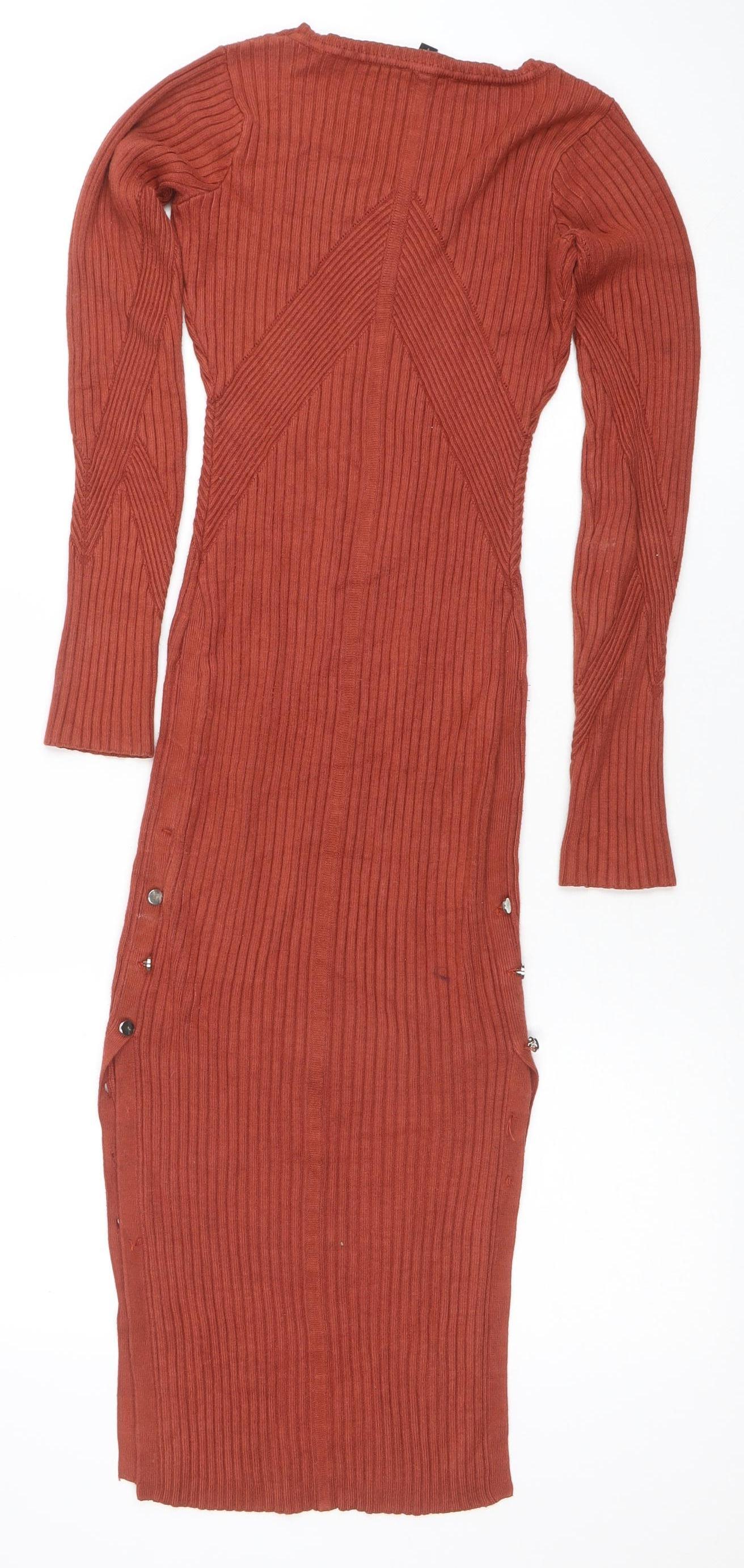 Womens UK Size S GUESS Bodycon Dress