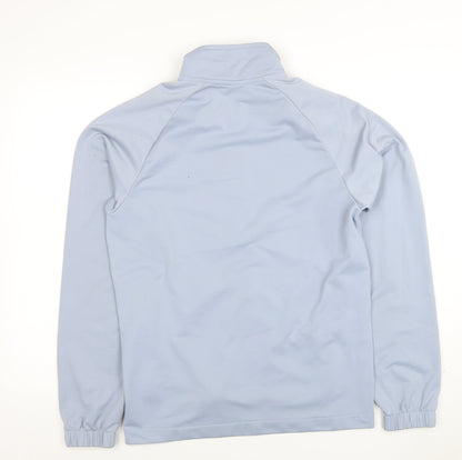 Mens UK Size S Nike Blue Full Zip Sweatshirt