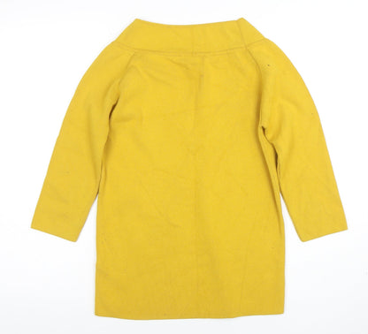 Womens UK Size 12 Marks and Spencer Yellow Pullover Jumper