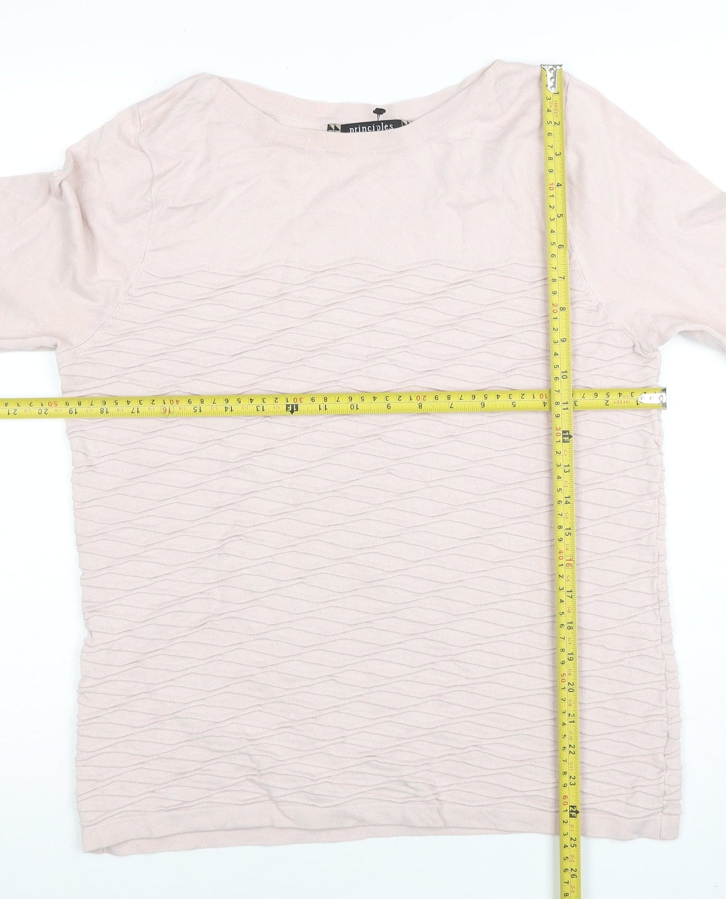 Womens UK Size 16 Principles by Ben de Lisi Beige Pullover Jumper