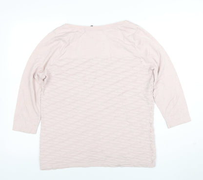 Womens UK Size 16 Principles by Ben de Lisi Beige Pullover Jumper