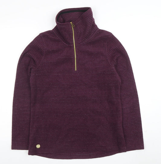 Womens UK Size 10 Regatta Purple Pullover Sweatshirt