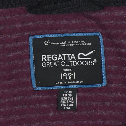 Womens UK Size 10 Regatta Purple Pullover Sweatshirt